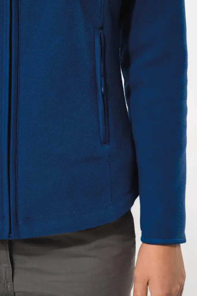 K907-5_2026 - Hidalgo-werbeartikel Microfleece met rits dames — productfoto 4