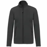 Microfleece met rits dames, dark grey — productfoto 13