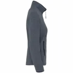 PS_K907-S_FRENCHNAVYHEATHER - Hidalgo-werbeartikel Microfleece met rits dames, french navy heather — productfoto 15