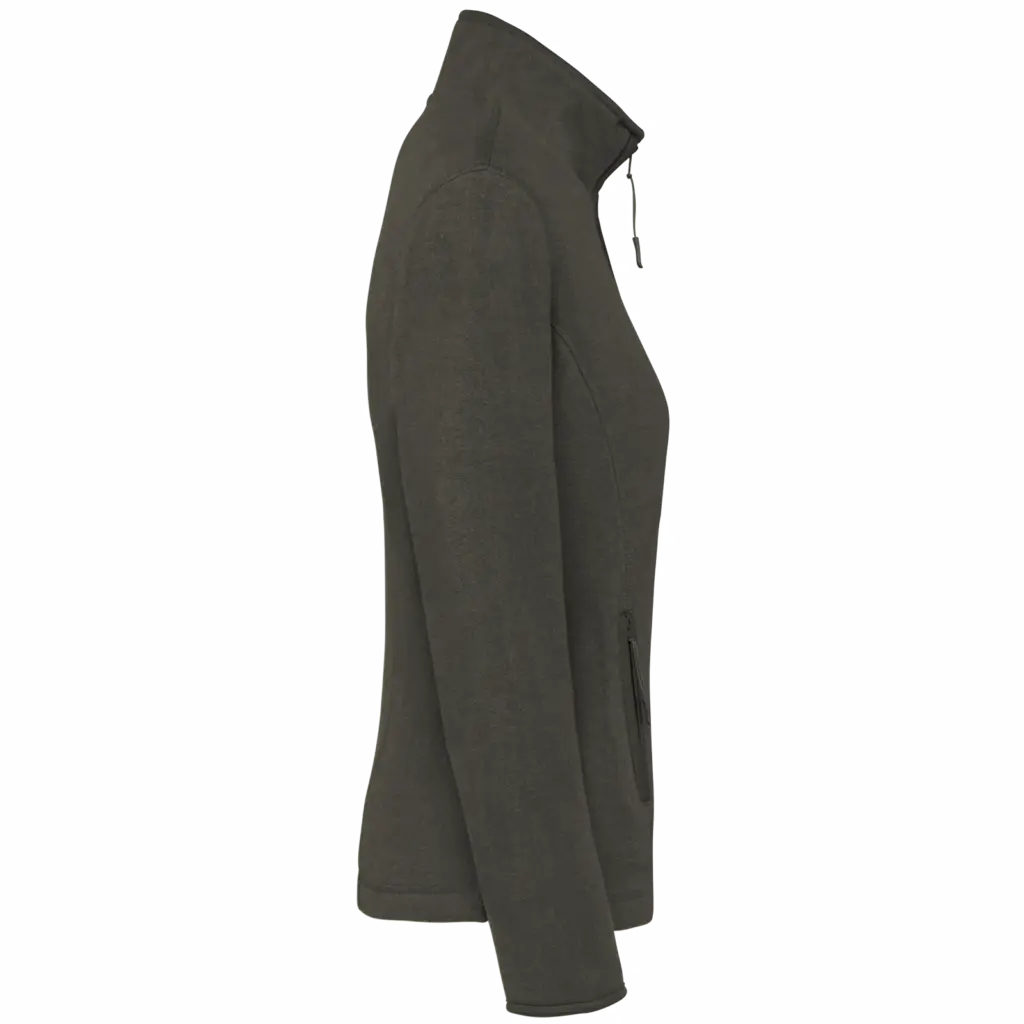 PS_K907-S_GREENOLIVE - Hidalgo-werbeartikel Microfleece met rits dames, green olive — productfoto 18