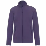 Microfleece met rits dames, purple — productfoto 26
