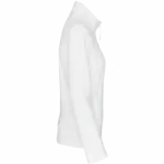 PS_K907-S_WHITE - Hidalgo-werbeartikel Microfleece met rits dames, white — productfoto 33