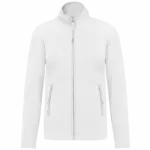 Microfleece met rits dames, white — productfoto 34