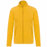 Microfleece met rits dames, yellow — productfoto 35