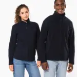 Microfleece met rits