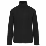 Microfleece met rits, black — productfoto 6