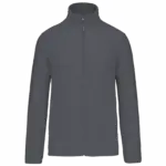 Microfleece met rits, convoy grey — productfoto 7