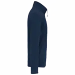 Microfleece met rits, navy — productfoto 7