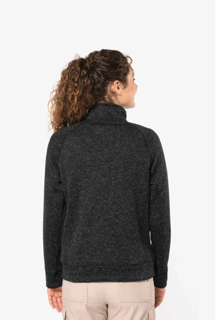Heather damesvest met rits — productfoto 2