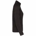 Heather damesvest met rits, dark grey melange — productfoto 5