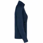 Heather damesvest met rits, navy melange — productfoto 9