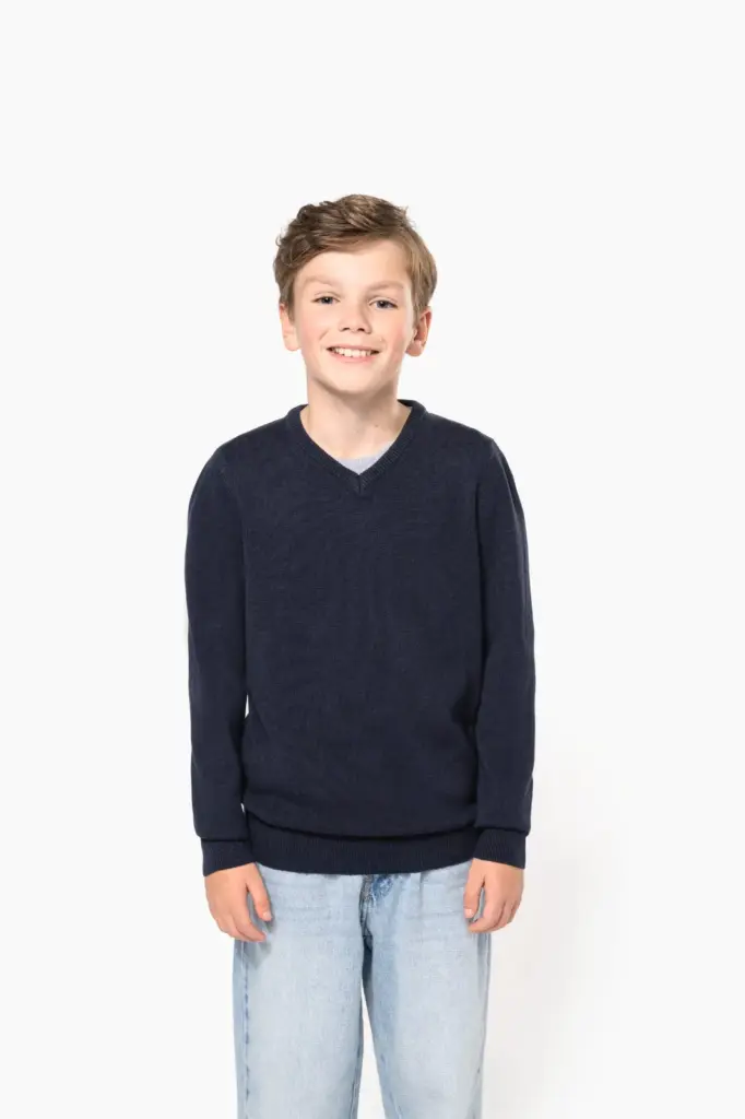 Trui met V-hals kind