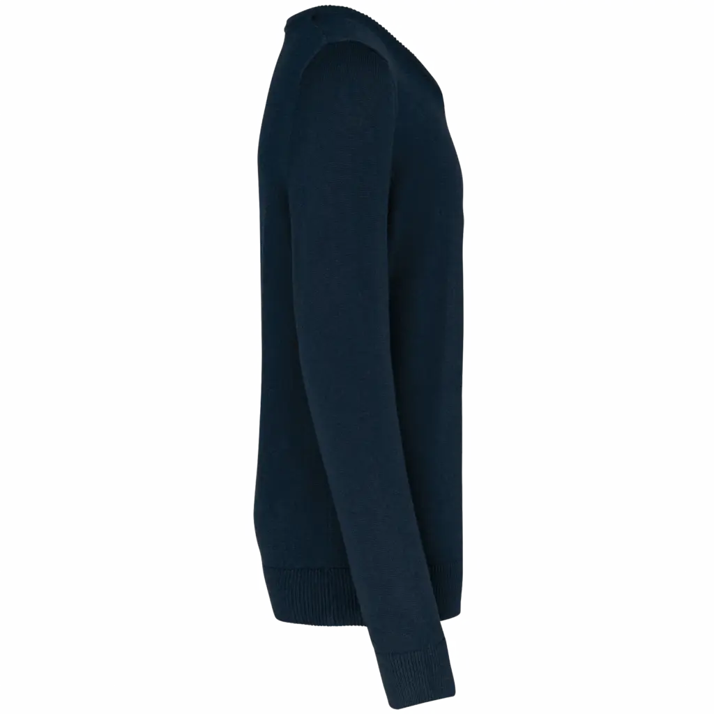 Trui met V-hals kind, navy — productfoto 6