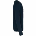 Trui met V-hals kind, navy — productfoto 6