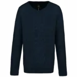 Kids V-Neck Sweater K9109 Custom School Cotton Blend 6-14 — product photo 7