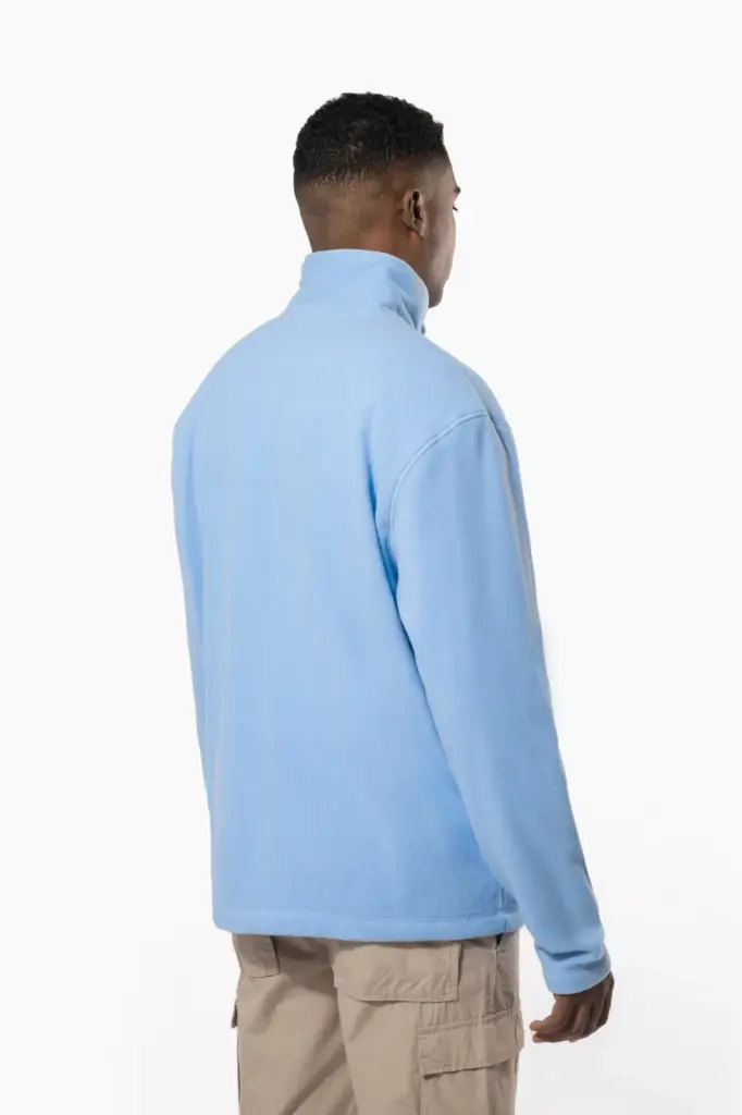 Microfleece met rits heren — productfoto 2