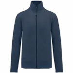 Microfleece met rits heren, deep blue — productfoto 14