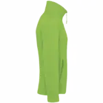 Microfleece met rits heren, lime — productfoto 21