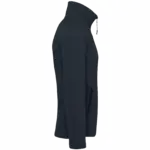 Microfleece met rits heren, navy — productfoto 22