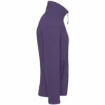 Microfleece met rits heren, purple — productfoto 24