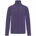 Microfleece met rits heren, purple — productfoto 25