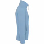 Microfleece met rits heren, sky blue — productfoto 28