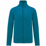 Microfleece met rits heren, tropical blue — productfoto 31