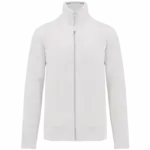 Microfleece met rits heren, white — productfoto 33