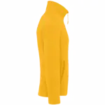 Microfleece met rits heren, yellow — productfoto 34