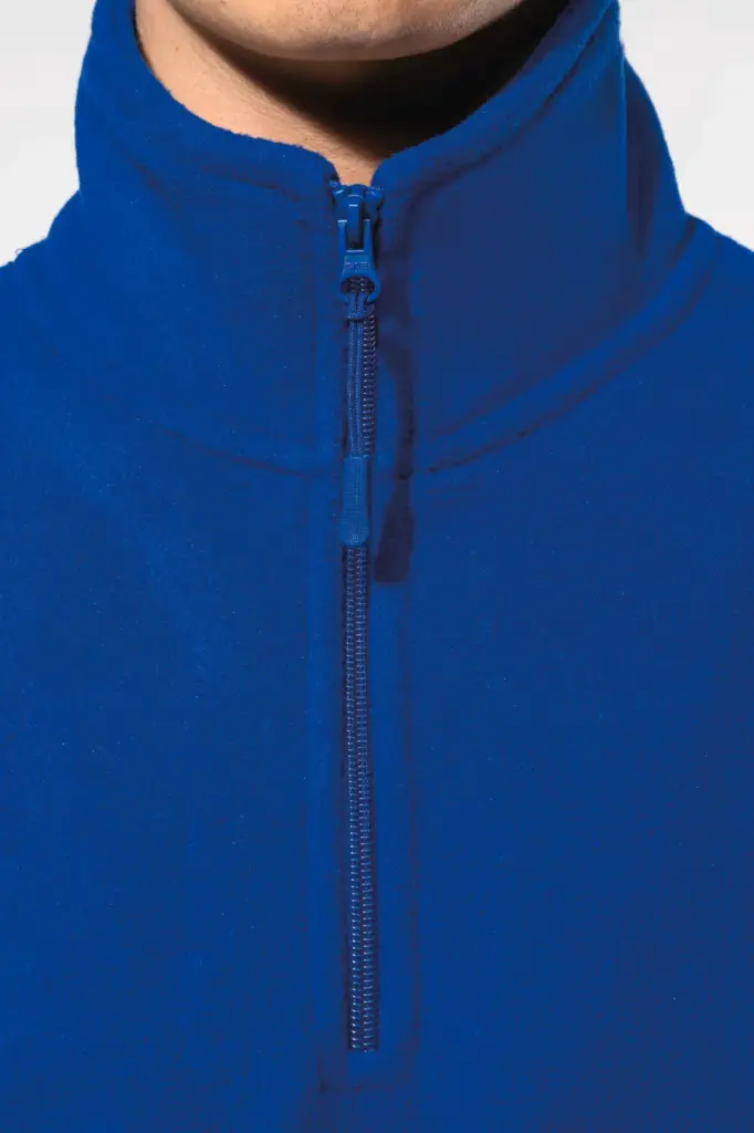 K912-8_2026 - Hidalgo-werbeartikel Enzo - Fleece met ritskraag — productfoto 3