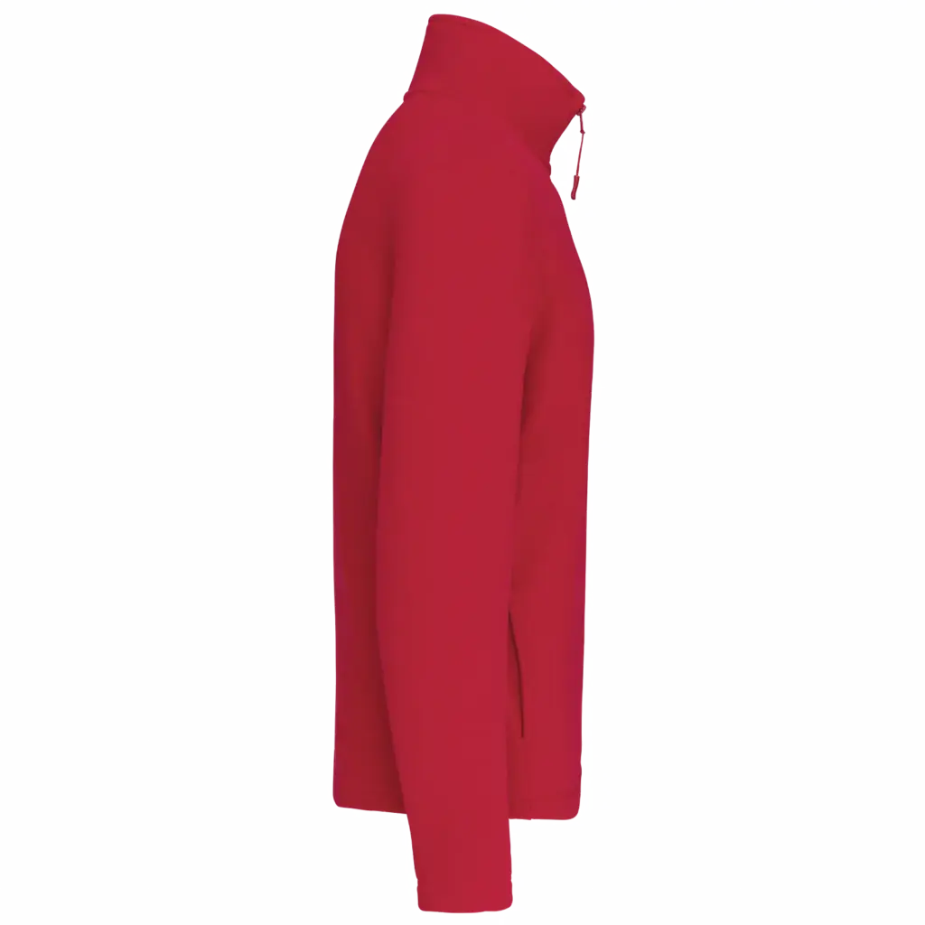 PS_K912-S_RED - Hidalgo-werbeartikel Enzo - Fleece met ritskraag — productfoto 23