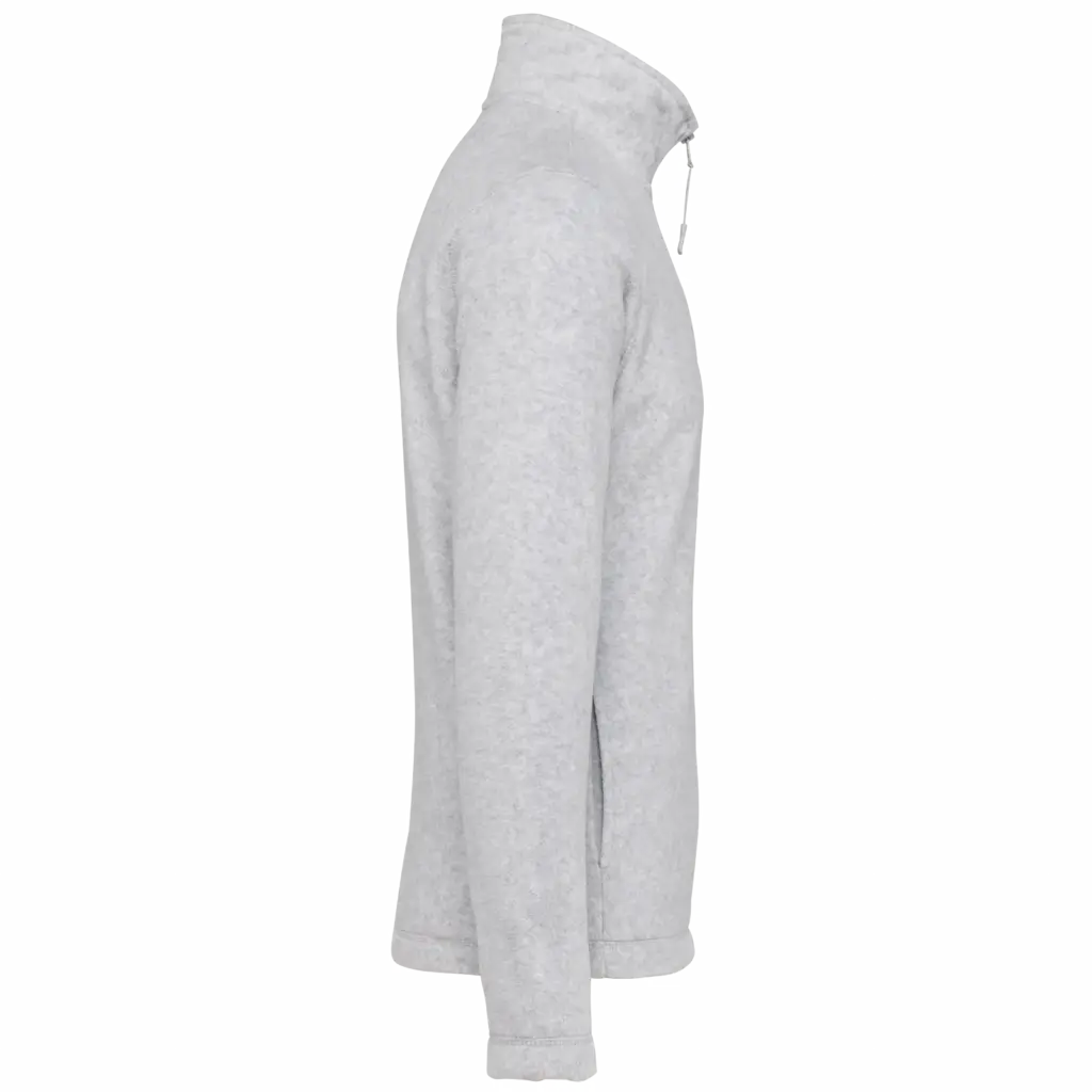PS_K912-S_ASHHEATHER - Hidalgo-werbeartikel Enzo - Fleece met ritskraag, ash heather — productfoto 5