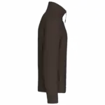 PS_K912-S_CHOCOLATE - Hidalgo-werbeartikel Enzo - Fleece met ritskraag, chocolate — productfoto 9