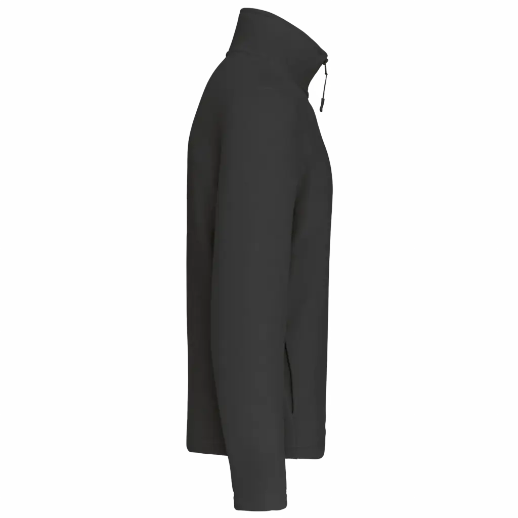 PS_K912-S_DARKGREY - Hidalgo-werbeartikel Enzo - Fleece met ritskraag, dark grey — productfoto 12