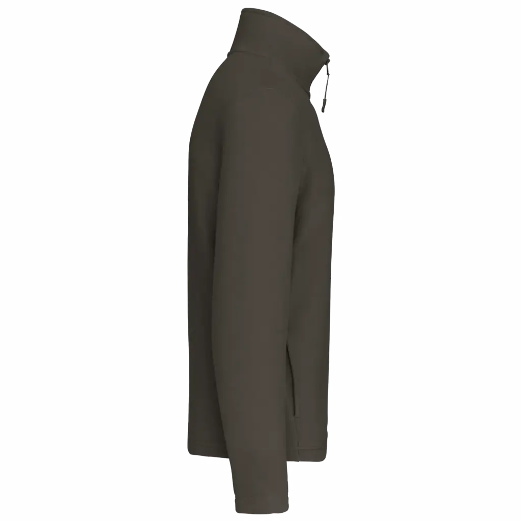 PS_K912-S_GREENOLIVE - Hidalgo-werbeartikel Enzo - Fleece met ritskraag, green olive — productfoto 17