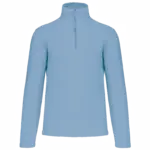 Enzo - Fleece met ritskraag, sky blue — productfoto 42