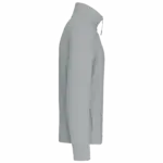 PS_K912-S_SNOWGREY - Hidalgo-werbeartikel Enzo - Fleece met ritskraag, snow grey — productfoto 27
