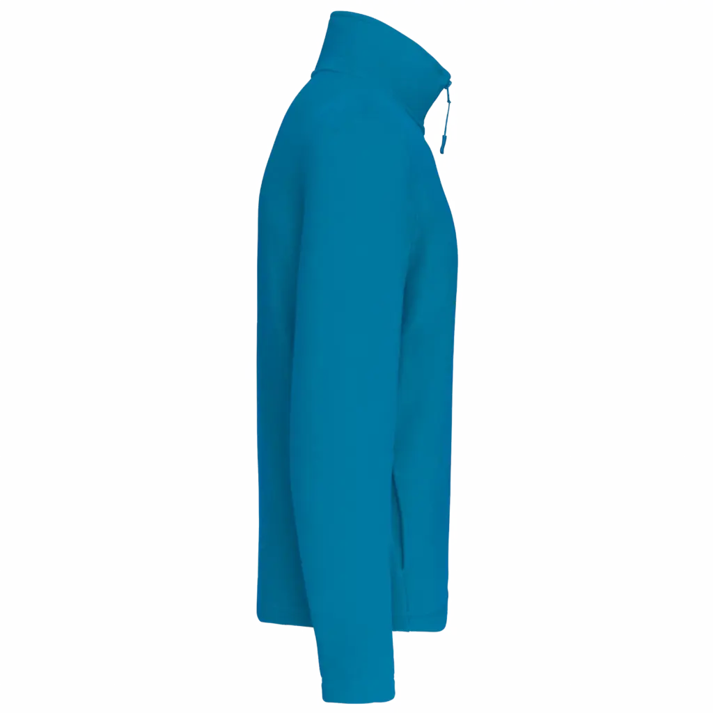 PS_K912-S_TROPICALBLUE - Hidalgo-werbeartikel Enzo - Fleece met ritskraag, tropical blue — productfoto 28