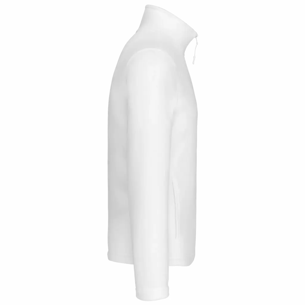PS_K912-S_WHITE - Hidalgo-werbeartikel Enzo - Fleece met ritskraag, white — productfoto 30