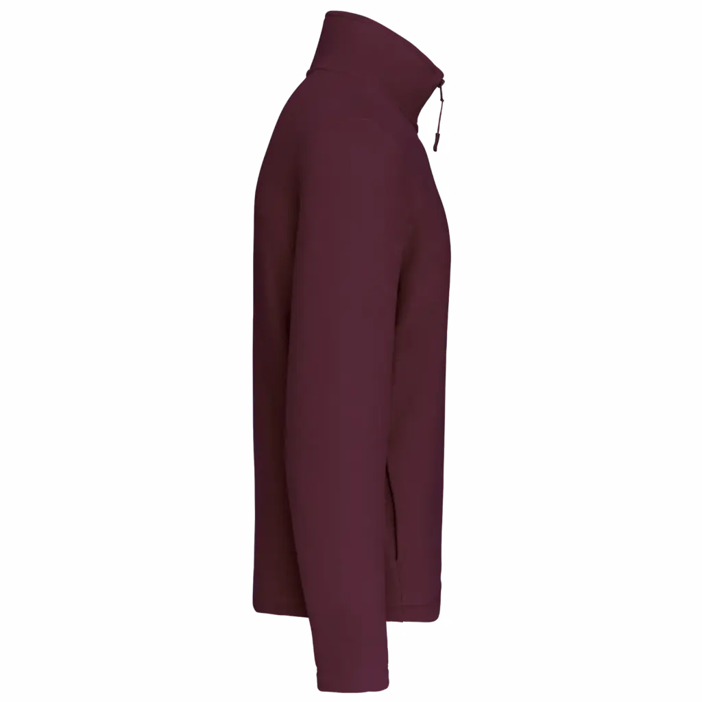 PS_K912-S_WINE - Hidalgo-werbeartikel Enzo - Fleece met ritskraag, wine — productfoto 31