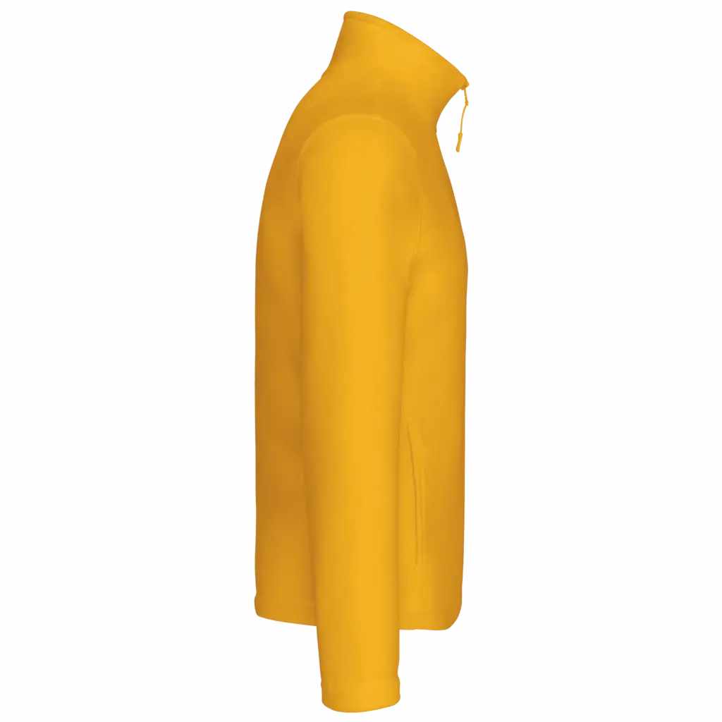 PS_K912-S_YELLOW - Hidalgo-werbeartikel Enzo - Fleece met ritskraag, yellow — productfoto 32