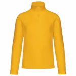 Enzo - Fleece met ritskraag, yellow — productfoto 48