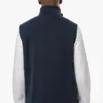 Ecologische uniseks bodywarmer van microfleece — productfoto 3