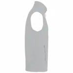PS_K9120-S_SNOWGREY - Hidalgo Ecologische uniseks bodywarmer van microfleece, snow grey — productfoto 8