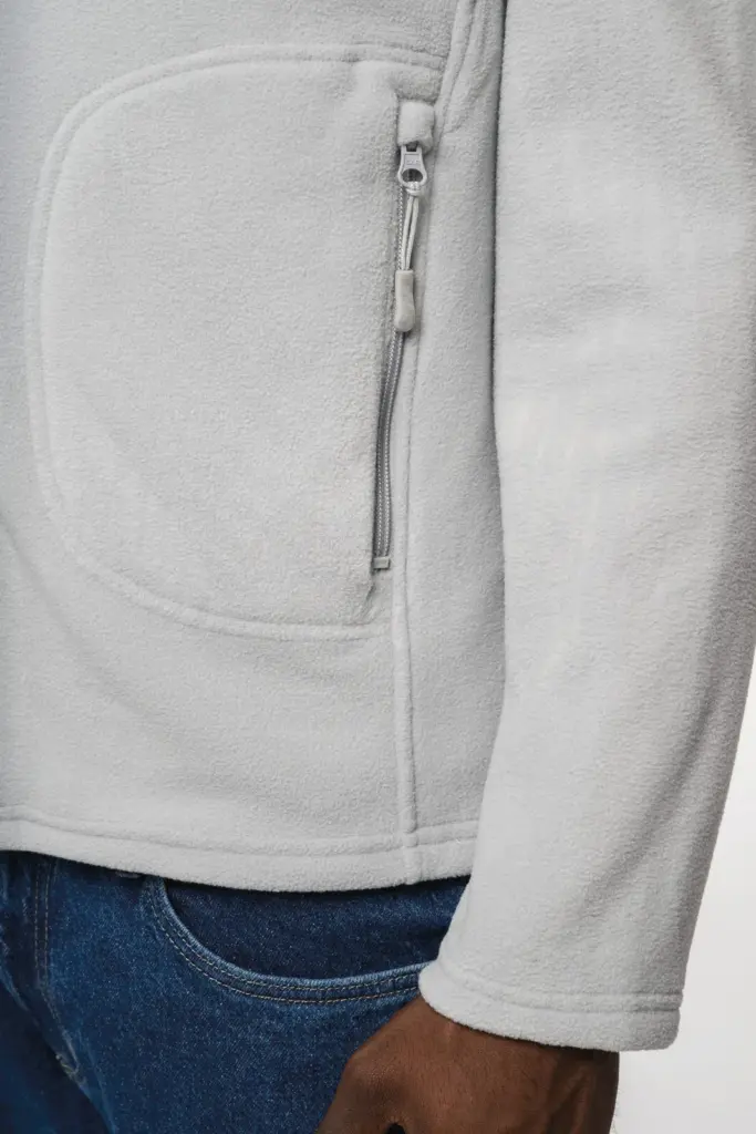Ecologisch uniseks fleecevest — productfoto 4