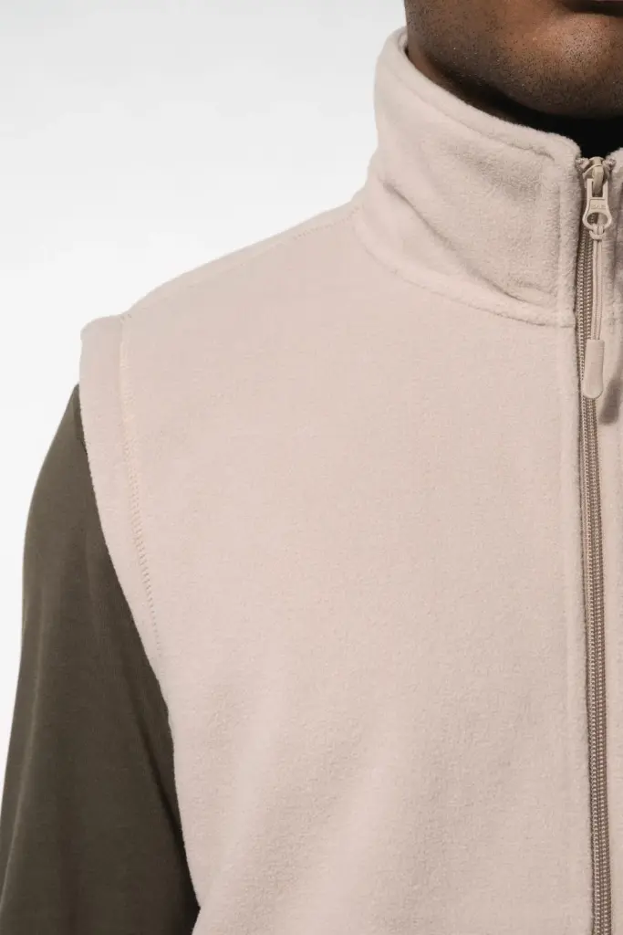 K913-6_2026 - Hidalgo Bodywarmer van microfleece heren — productfoto 3