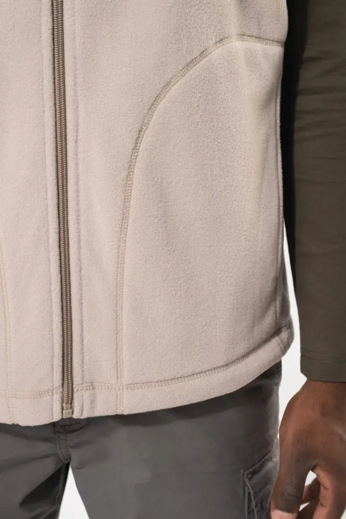 K913-8_2026 - Hidalgo Bodywarmer van microfleece heren — productfoto 4