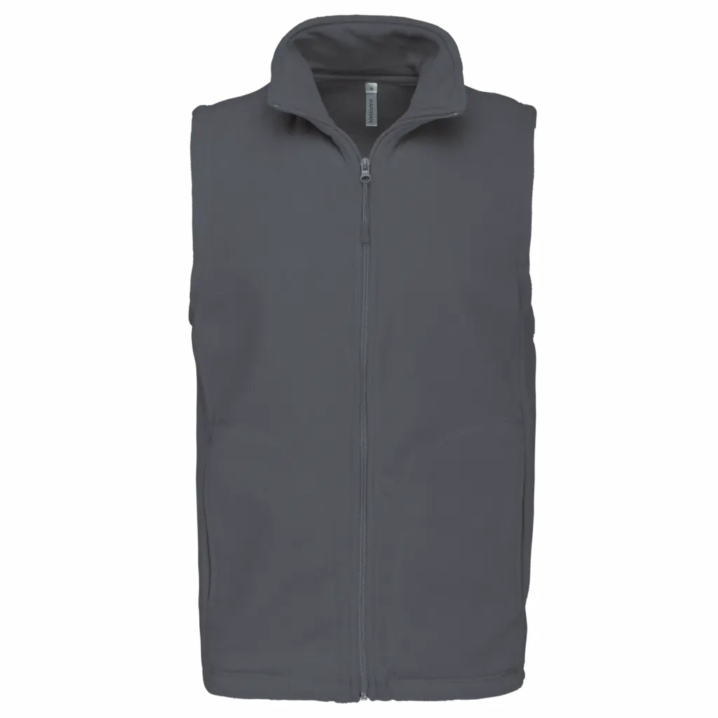 Bodywarmer Herren K913 bedrucken warm Microfleece S-5XL — Produktfoto 12
