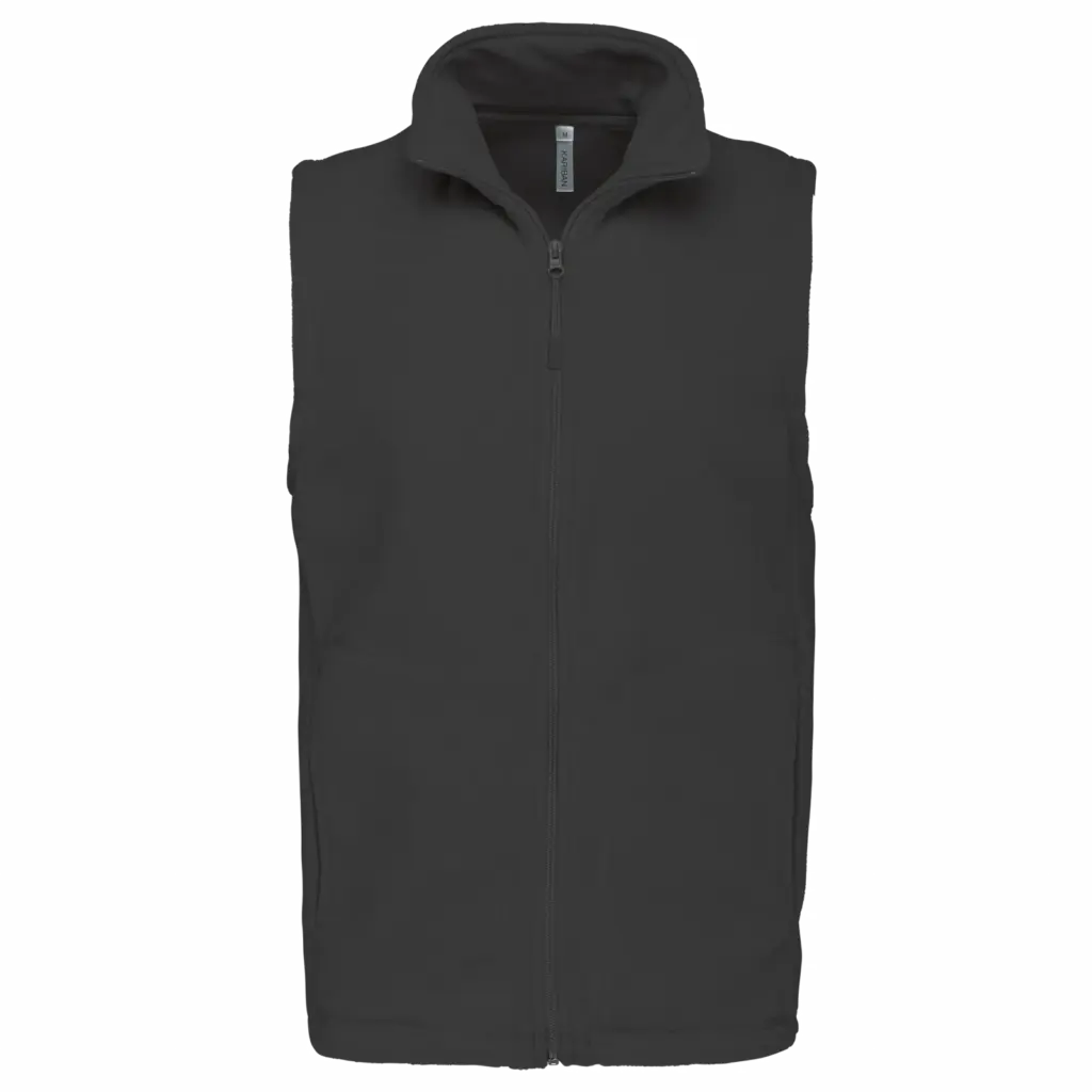 Bodywarmer Herren K913 bedrucken warm Microfleece S-5XL — Produktfoto 13