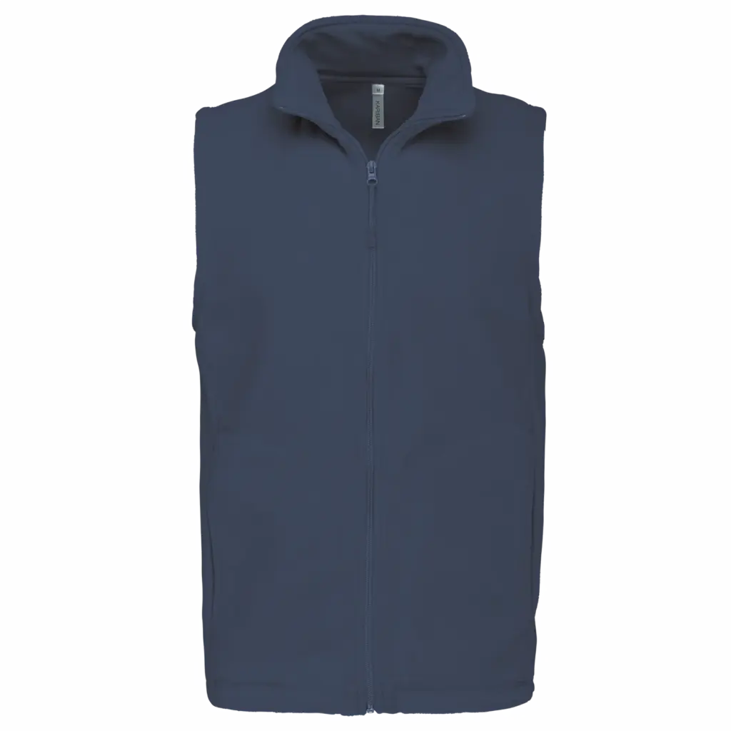 Bodywarmer Herren K913 bedrucken warm Microfleece S-5XL — Produktfoto 14